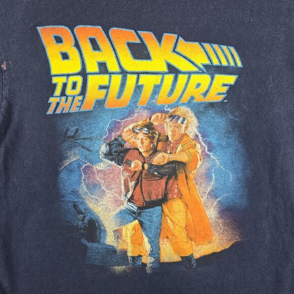 Back To The Future Shirt Mens Size Medium Universal Studios Movie Marty Doc - Picture 4 of 10